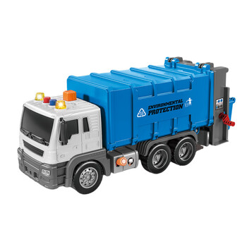 酷乐菲垃圾车玩具大号仿真升降翻斗车儿童惯性垃圾分类环卫车扫地清洁
