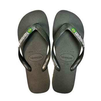 havaianas哈唯纳拖鞋男女巴西外穿防滑夹脚哈瓦那人字拖 4896-墨绿色