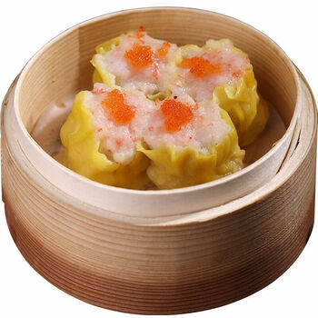 蟹籽烧麦广式早茶虾仁猪肉烧麦鲜肉糯米烧麦速冻早餐点心 200g虾仁蟹