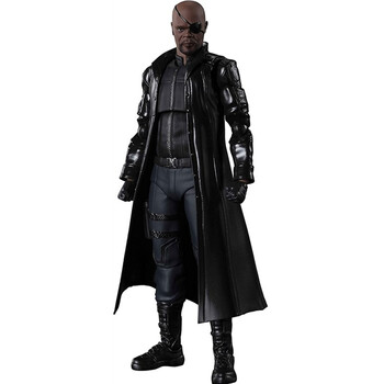 万代bandaishf漫威复仇者联盟2手办模型玩具15cmshf神盾局局长