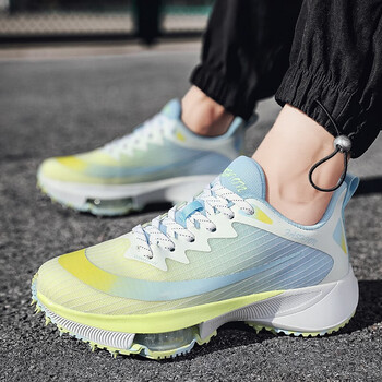 0跑步鞋男减震回弹3.0马拉松碳板竞速跑鞋青少年运动 8289-黄月色 37