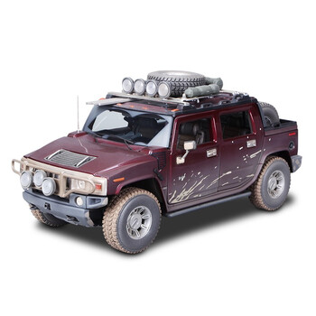 美驰图1:18吉普牧马人汽车模型仿真越野车模型合金车模型原厂悍马 118