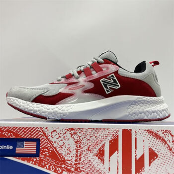 新百伦领跑newbailunlp秋冬真皮跑步男鞋尾货断码捡漏工厂处理休闲