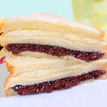 紫米面包整箱3 2紫米面包散装整箱早餐吐司糕点懒人速食年货节批发