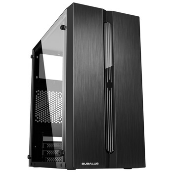 bubalus 大水牛 潘多拉 m3 matx机箱 半侧透 黑色