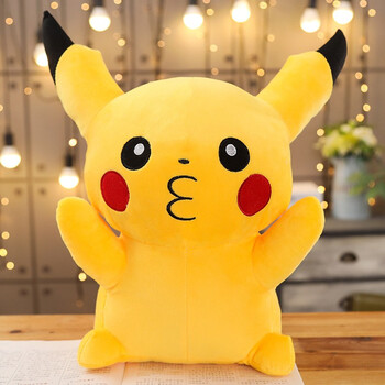 轩轩宝贝皮卡丘公仔毛绒玩具布娃娃大侦探比卡丘玩偶女孩礼物儿童抱枕
