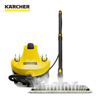 KARCHER德国卡赫 蒸汽拖把 多功能高温蒸汽杀菌清洁机 家用拖地机擦地机吸尘器伴侣