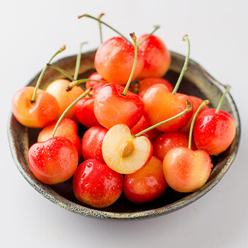 玫栀顺丰/智利黄车厘子新鲜水果大樱桃 2斤克 3j 30mm(含)-32mm(不含)