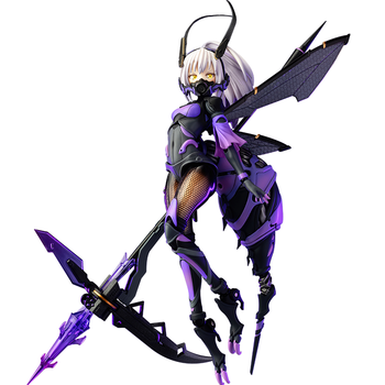 蜗之壳雪滴花计划机甲少女机娘拼装模型15cm三叶黄蜂娘拆封不退换