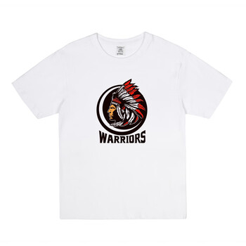 元气小猴strongmonkey欧文同款印第安人印花短袖t恤男夏季irving篮球