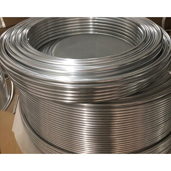 定制铝管5米软导油管空调冰箱制冷散热无缝空心铝管可折弯铝盘管1060