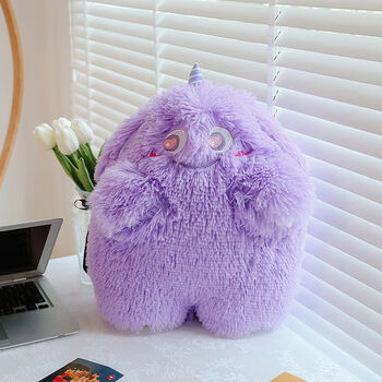 阙思芊 帕克小怪兽毛绒玩具女孩睡觉抱枕玩偶大号布娃娃生日礼物闺蜜