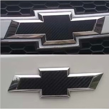车标碳纤贴纸 雪佛兰车标贴 logo贴 09-15迈锐宝黑色一套