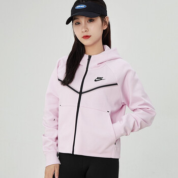 nike耐克女装新款连帽防风运动服舒适休闲时尚针织夹克外套ck1506010
