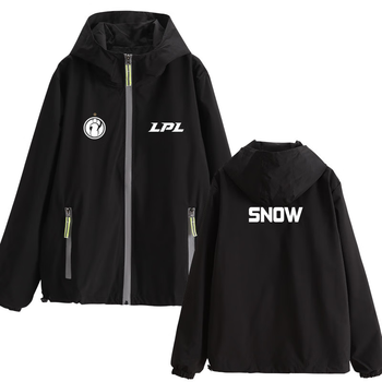 ig队服外套ig战队春季赛联游戏队服连帽夹克薄款男女加绒外帽衫衣服