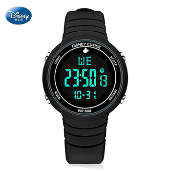 迪士尼儿童手表非智能初高中生青少年男童防水夜光学生男孩电子手表