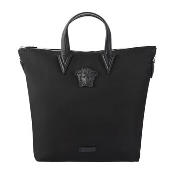 versace范思哲男包 21春夏新品 男士美杜莎头像手提包 送礼 黑色