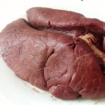 猪肺卤肺新鲜肺头五香现做猪肺子免洗熟食熟猪肺 2斤