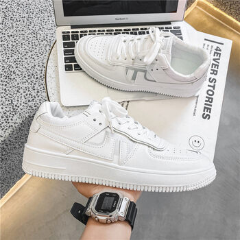 aj男鞋官网空军一号低帮板鞋2022夏季小白运动休闲鞋男白色21a0144