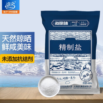 海湾品牌加碘精制海盐食用调味盐价格走势分析