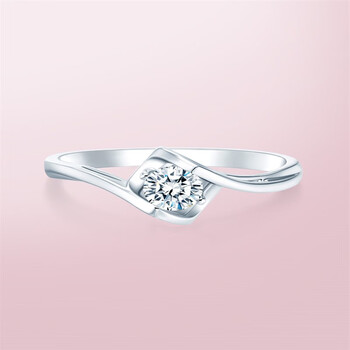 【官方旗舰】dr真品 believ 挚爱款求婚钻戒结婚钻石戒指婚戒女戒求婚