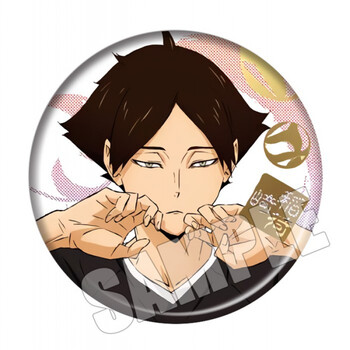 月岛莹挂件影山飞雄吧唧徽章胸章勋章e角名伦太郎树脂白底高光膜44mm
