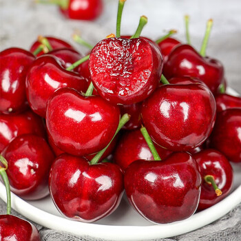 奔雷决美早大樱桃山东国产车厘子新鲜水果 3j级特级果2斤装果径30