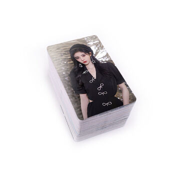 鞠婧祎明信片鞠婧祎个人周边小卡100张图片卡贴饭卡生日礼物女生系列