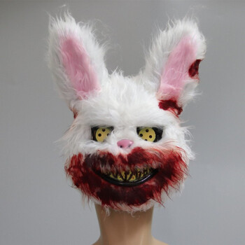 恐怖血腥兔子图片兔头图片
