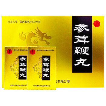 德昌祥 参茸鞭丸120丸/盒 补肾壮阳性欲衰退肾虚阳痿早泄遗精男女肾病