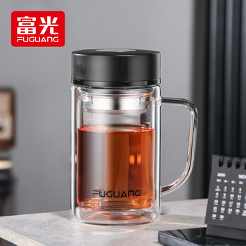 富光格致双层玻璃杯价格变动趋势分析