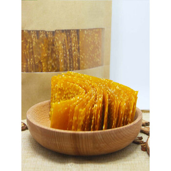 恬女神湖南平江特产即食农家diy红薯片零食番薯芝麻地瓜片小吃500g