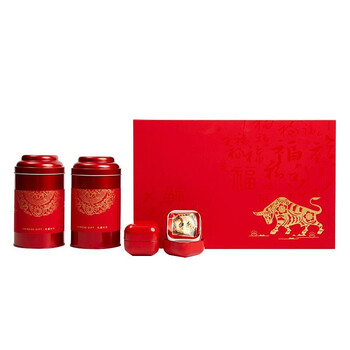 沁可茶牛转钱坤工夫红茶礼盒