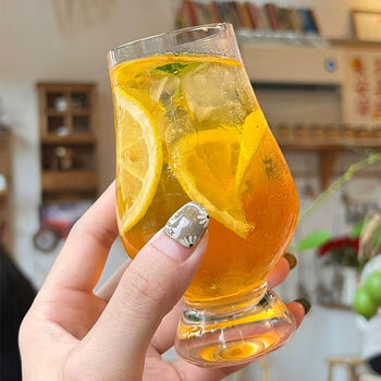 鑫韵家梦创意咖啡杯套装网红咖啡厅品鉴杯冰美式拿铁杯玻璃杯果汁杯