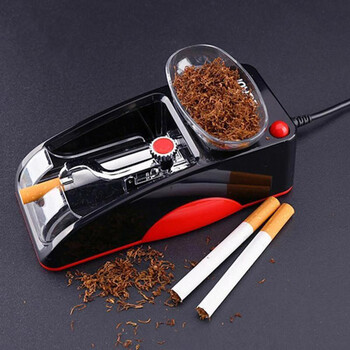 新款金属卷烟器全自动家用电动卷烟机卷空烟管纸迷你小型拉烟器粗