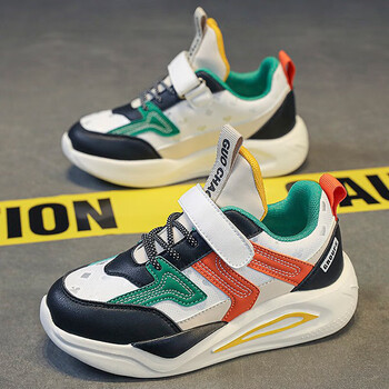 ayfk安·踏踏 女童鞋子春秋女孩板鞋潮牌运动鞋中大特步步 白桔 31