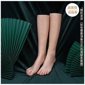 架仿真足模硅胶美脚女腿拍摄道具丝袜教学37码玉足模特天弓假脚模型