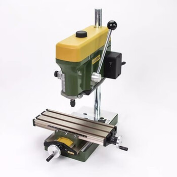 德国迷你魔台钻多功能小钻床小型精密220v家用钻孔机 台钻升级配十字