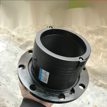 梦茜儿pe钢丝网架管 pe电熔法兰套法兰头pe电容接头75 90 110 125 355