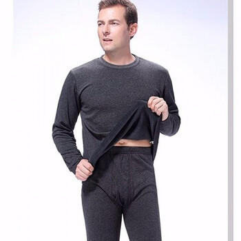 悠曼娅中老年特厚毛衣毛裤男士保暖内衣套装男士保暖内衣加厚加绒中