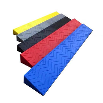 定制门口门槛台阶斜坡垫家用斜坡板扫地机器人爬坡垫室内门坎塑料防滑