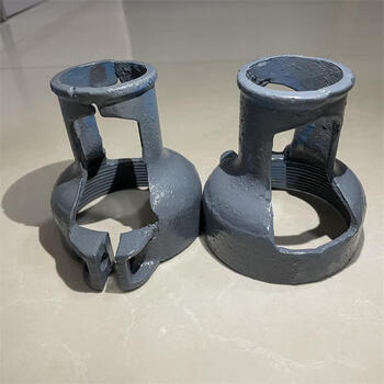 丙烷工业钢瓶帽保护帽保护罩减震帽防震圈 氩气瓶铁帽(带配套螺丝)