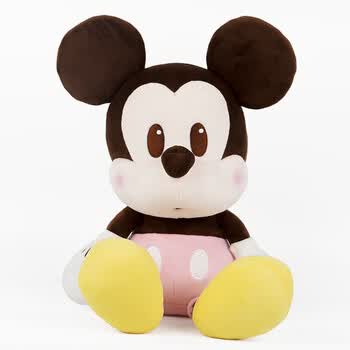 迪士尼disney上海米奇米妮玩偶米老鼠公仔和唐老鸭毛绒玩具可爱布娃娃