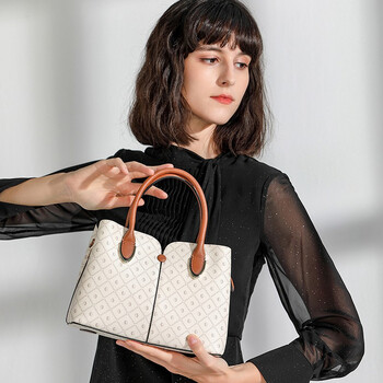 姬龙雪guy laroche奢侈品女包大容量手提包gl经典印花百搭单肩斜挎包