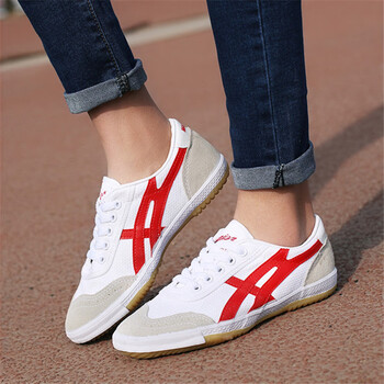 回力帆布鞋男鞋女鞋羽毛球乒乓球鞋跑步训练休闲运动鞋男鞋a wl-27白