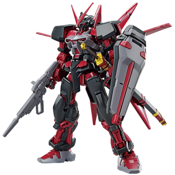 万代模型 hg1/144 异端高达红色机 逆/gundam