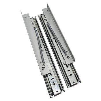 汉资瑞链滑轨三段伸缩空间隐藏折叠五金餐桌台面延伸功能活动升降轨道