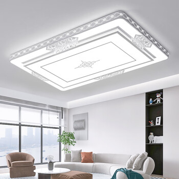 质肯中山灯具大全2024款客厅大灯卧室灯餐厅灯简约现代大气家用吸顶灯