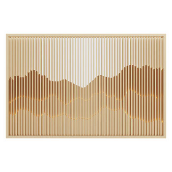 不锈钢假山屏风隔断玄关镂空户外别墅庭院金属格栅酒店山水背景墙