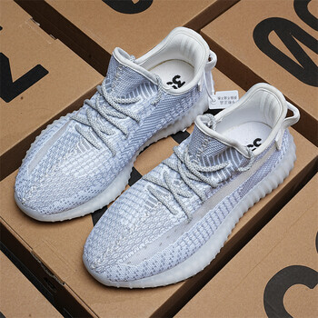 ikoz柏宜椰子鞋350跑步鞋夏季透气软底男鞋2022新款莆田潮鞋网面运动